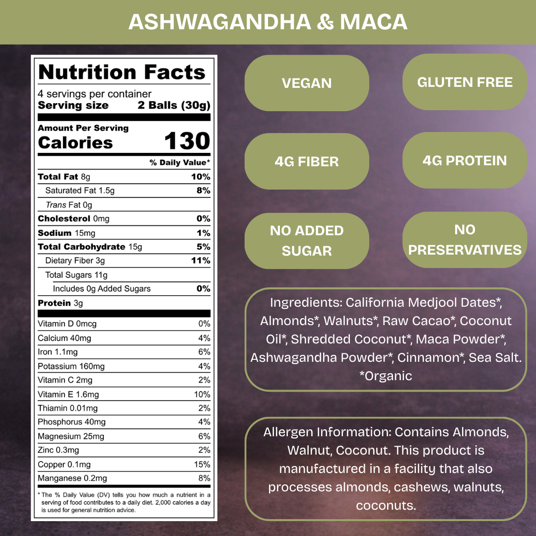 Ashwagandha & Maca - 6 Pouches